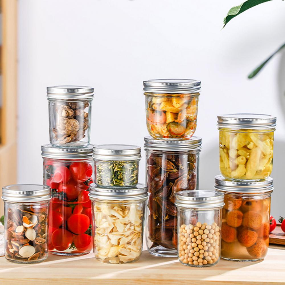 Kitchen Bank - Pot scellé en verre avec couvercle