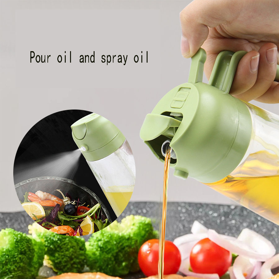 Kitchen Bank - Pulvérisateur d'huile en verre 2 en