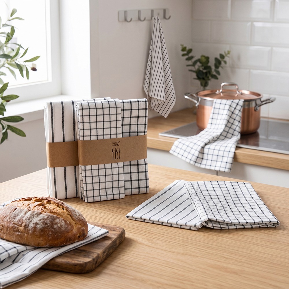 Kitchen Baking Table - Lot de 4 torchons de cuisine