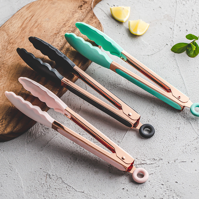 Bread Baking Kitchen Utensils - Pinces à steak en silicone pour