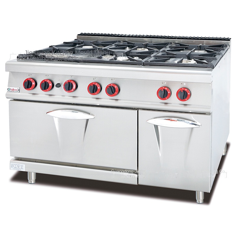 Baking In Kitchen - Cuisinière professionnelle verticale à gaz Jie