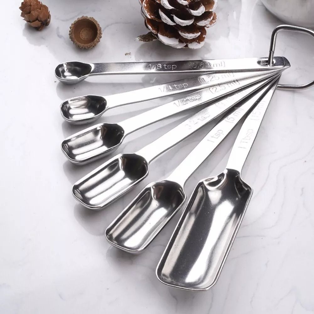Kitchen Baking Scale - Cuillères doseuses en acier inoxydable avec