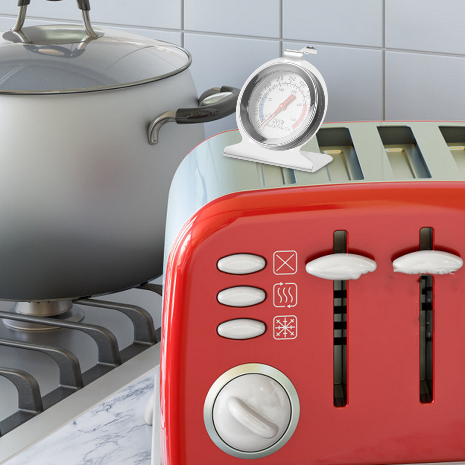 Kitchen Baking Oven - 2 thermomètres de cuisson multifonctionnels en