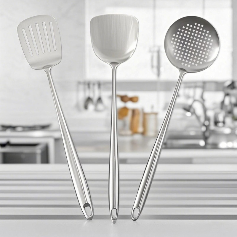 Offset Spatula Set - Spatule de cuisine en acier inoxydable