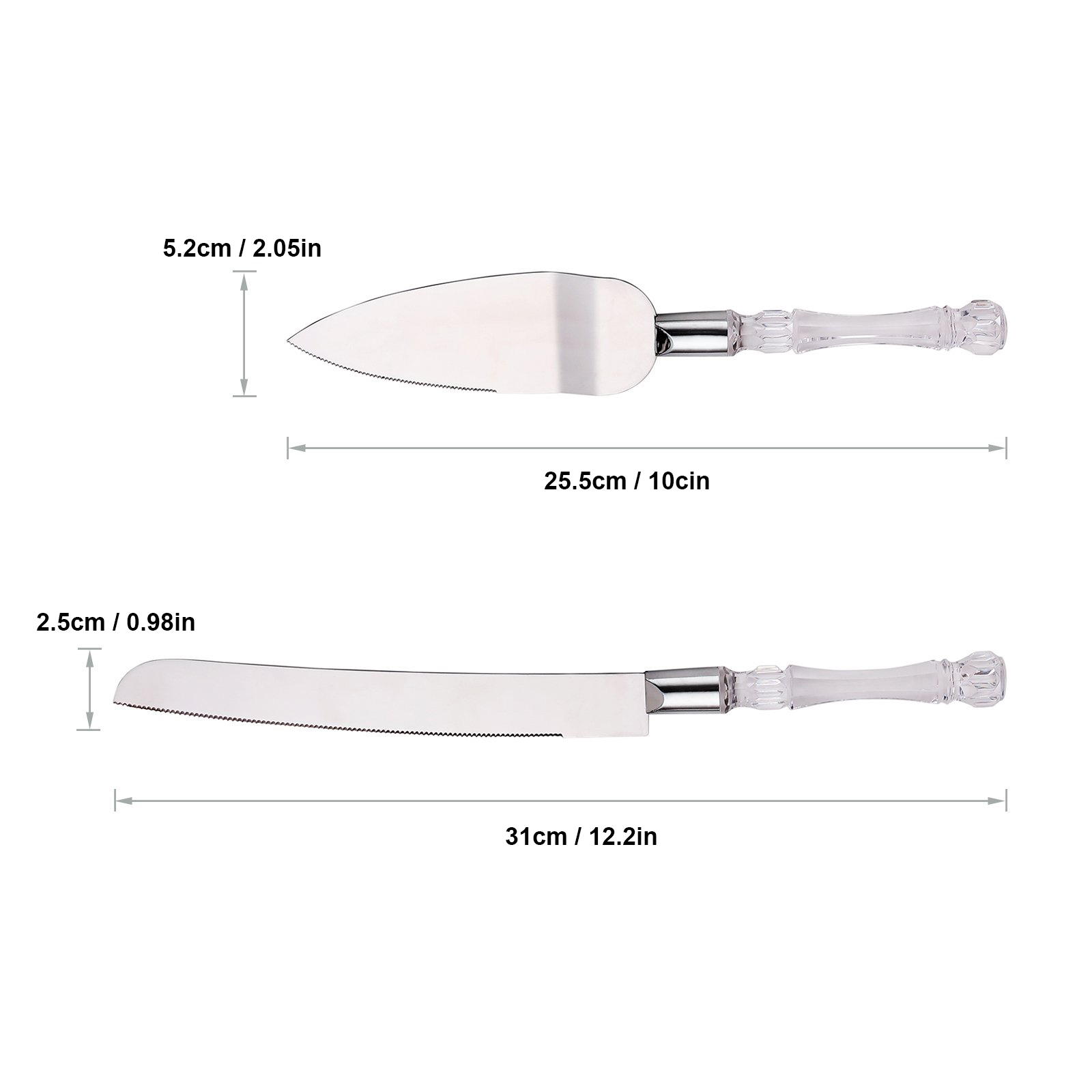 Ensemble couteau à gâteau et s - Offset Spatula Set avis et prix