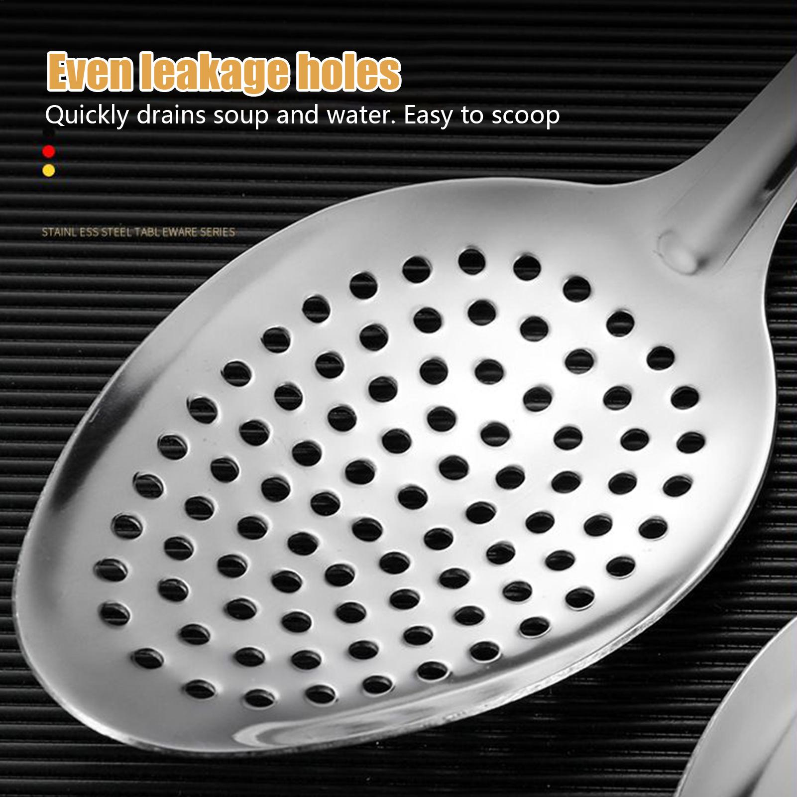 Cuillère à fente en acier inox - Offset Spatula Set avis et prix
