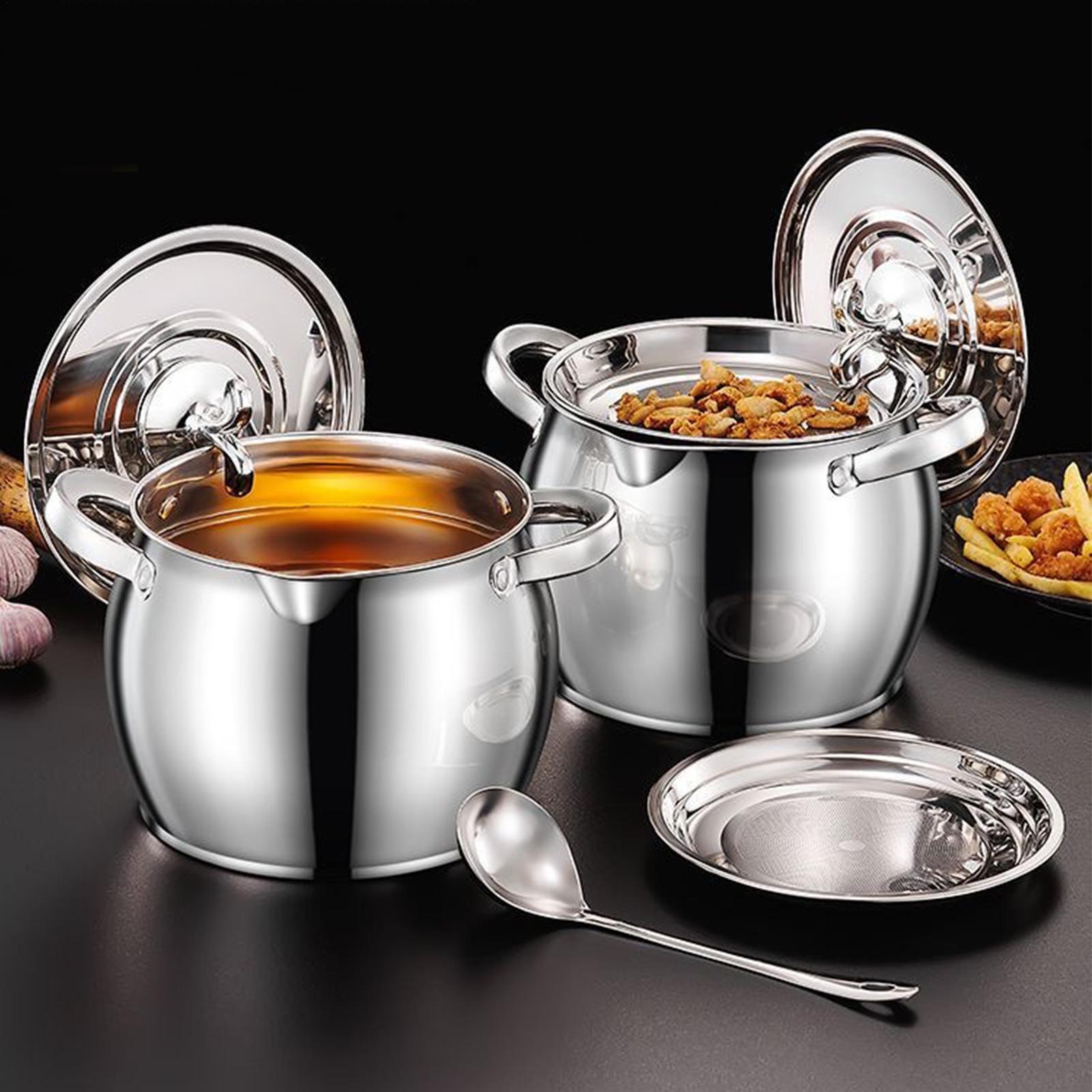 Récipient à graisse en acier i - Kitchen Baking Canisters avis et prix