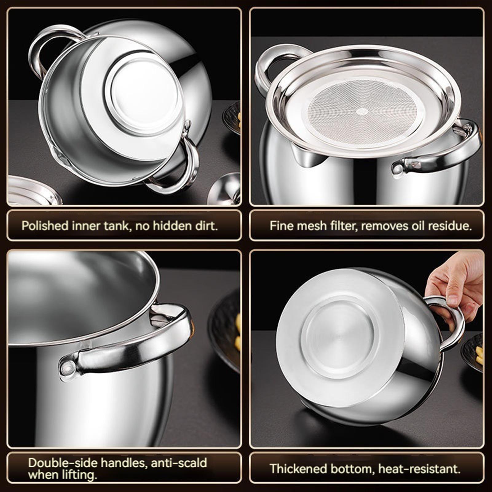 Récipient à graisse en acier i - Kitchen Baking Canisters avis et prix