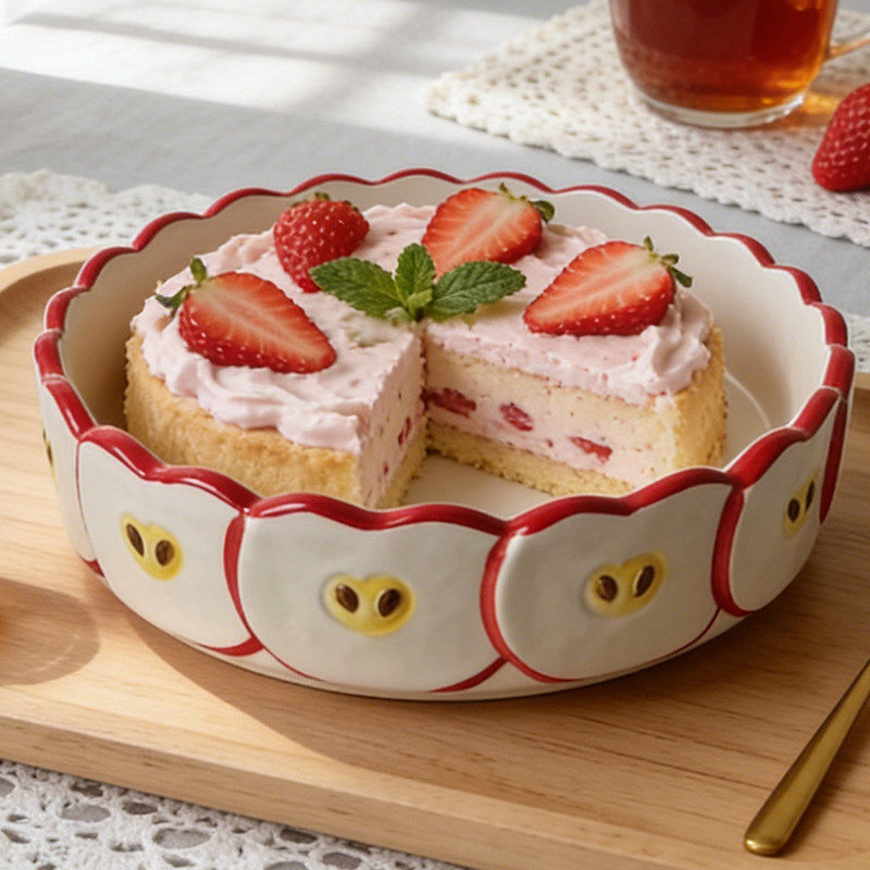 Assiette en céramique en forme - Kitchen Baking Table avis et prix