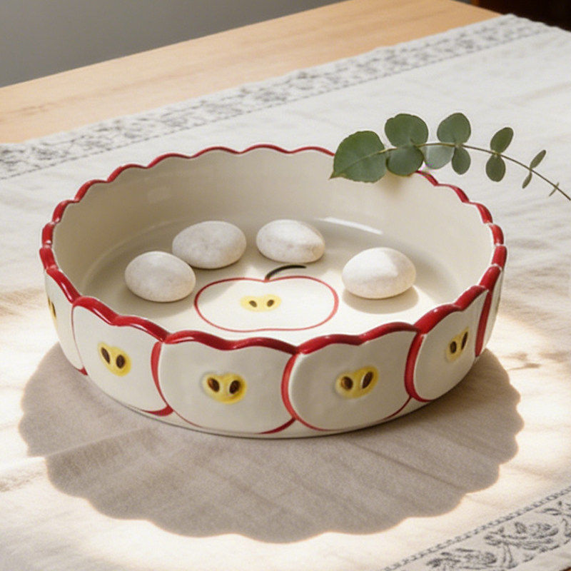 Assiette en céramique en forme - Kitchen Baking Table avis et prix