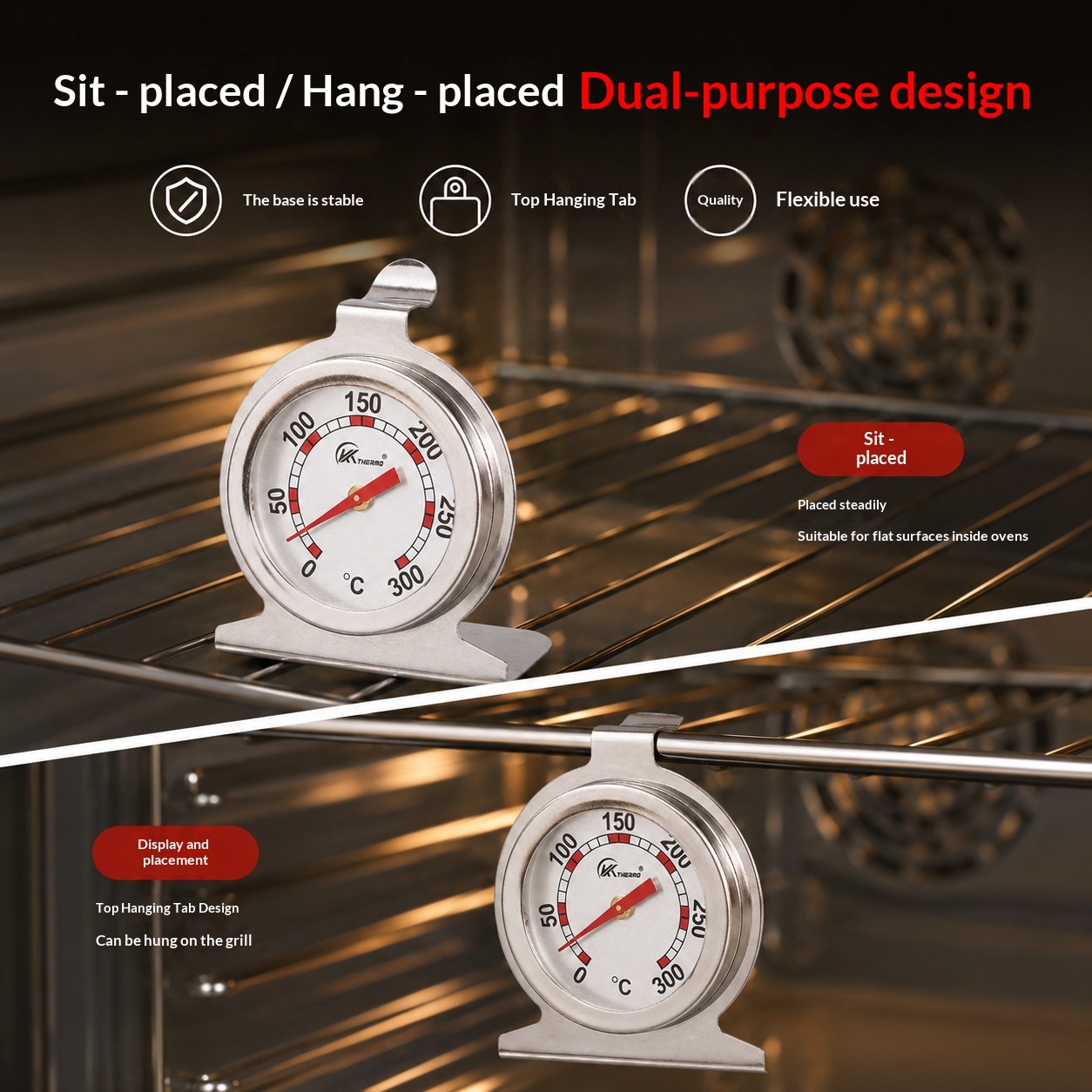 Thermomètre de four de cuisine - Kitchen Baking Oven avis et prix