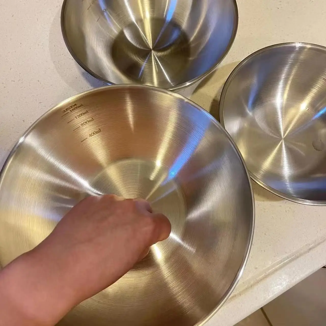 Ensemble de 1 à 3 bols en acie - Kitchen Baking Scale avis et prix