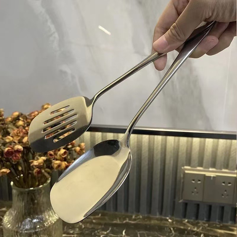 Spatule de wok en acier inoxyd - Offset Spatula Set avis et prix