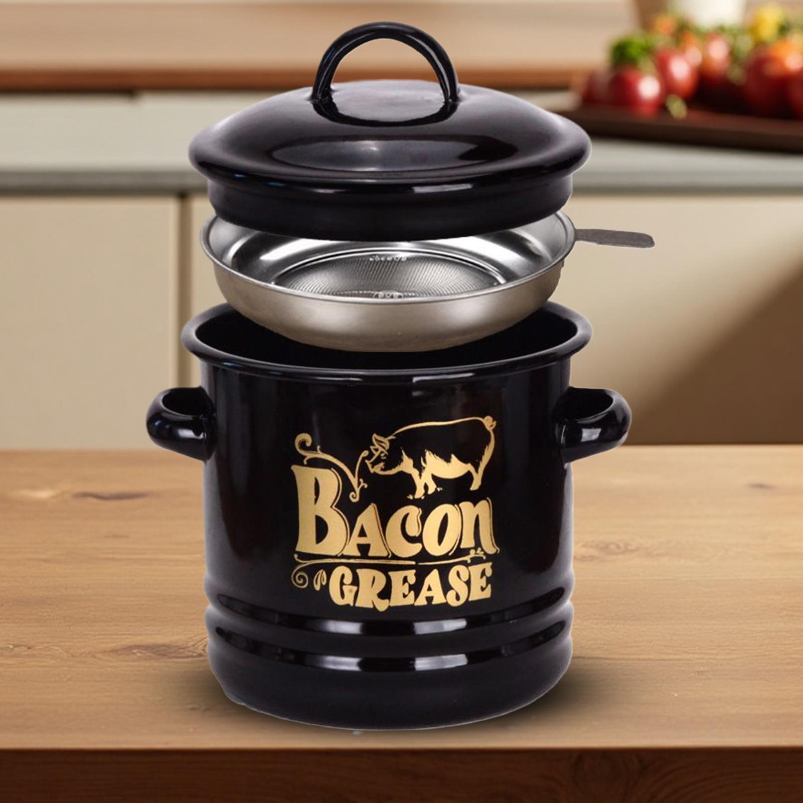 Récipient de graisse pour baco - Kitchen Baking Canisters avis et prix