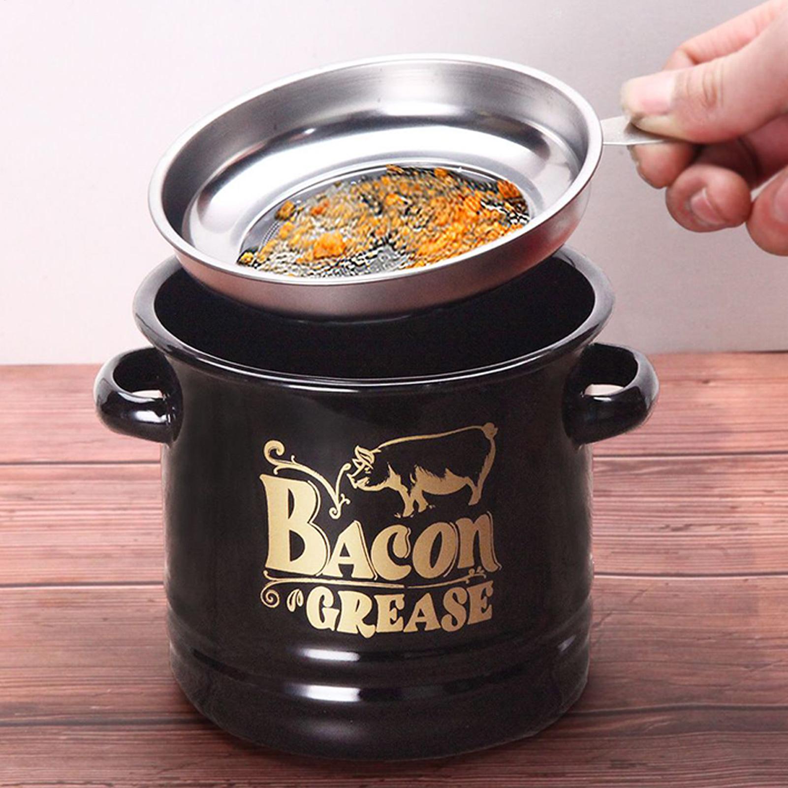 Récipient de graisse pour baco - Kitchen Baking Canisters avis et prix