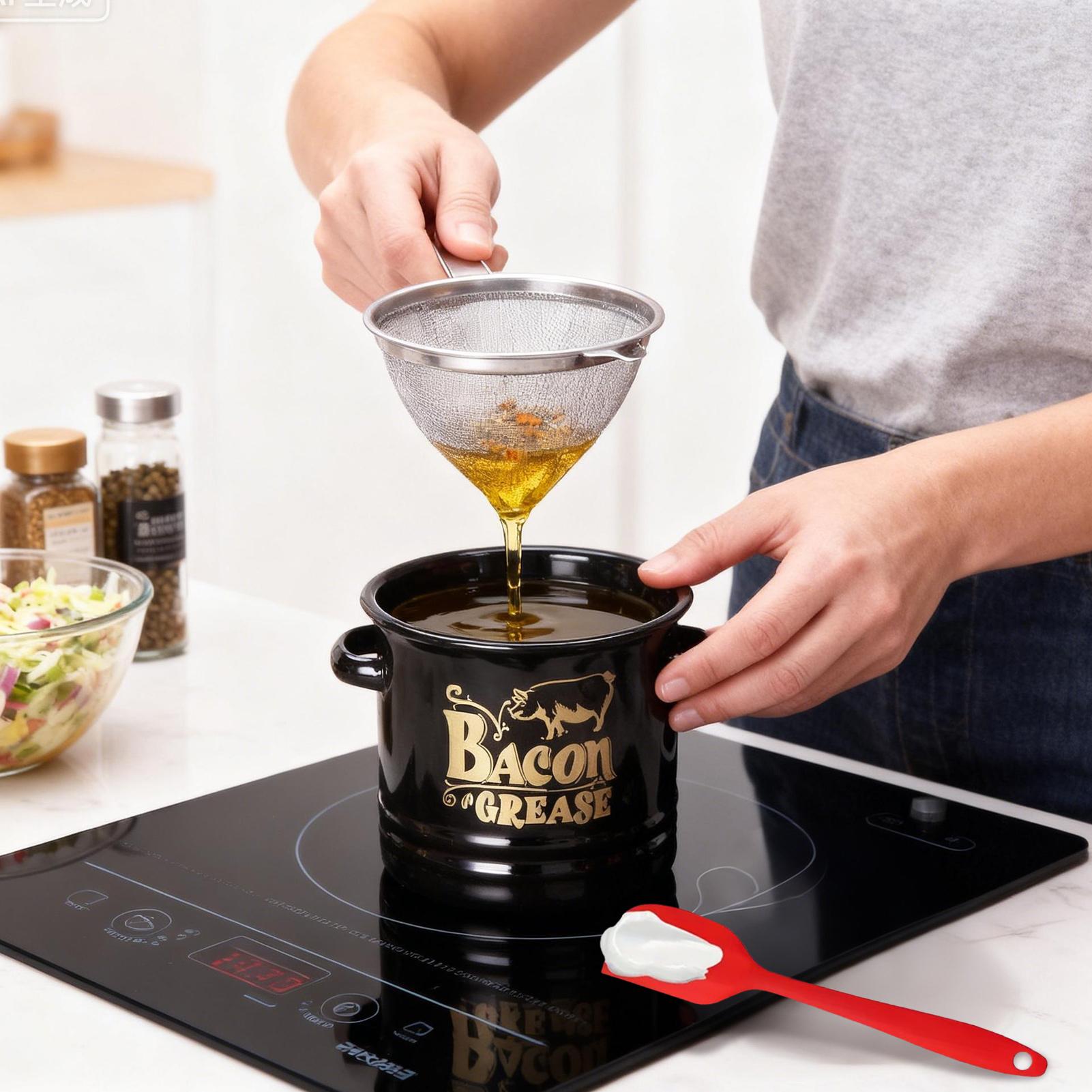 Récipient de graisse pour baco - Kitchen Baking Canisters avis et prix