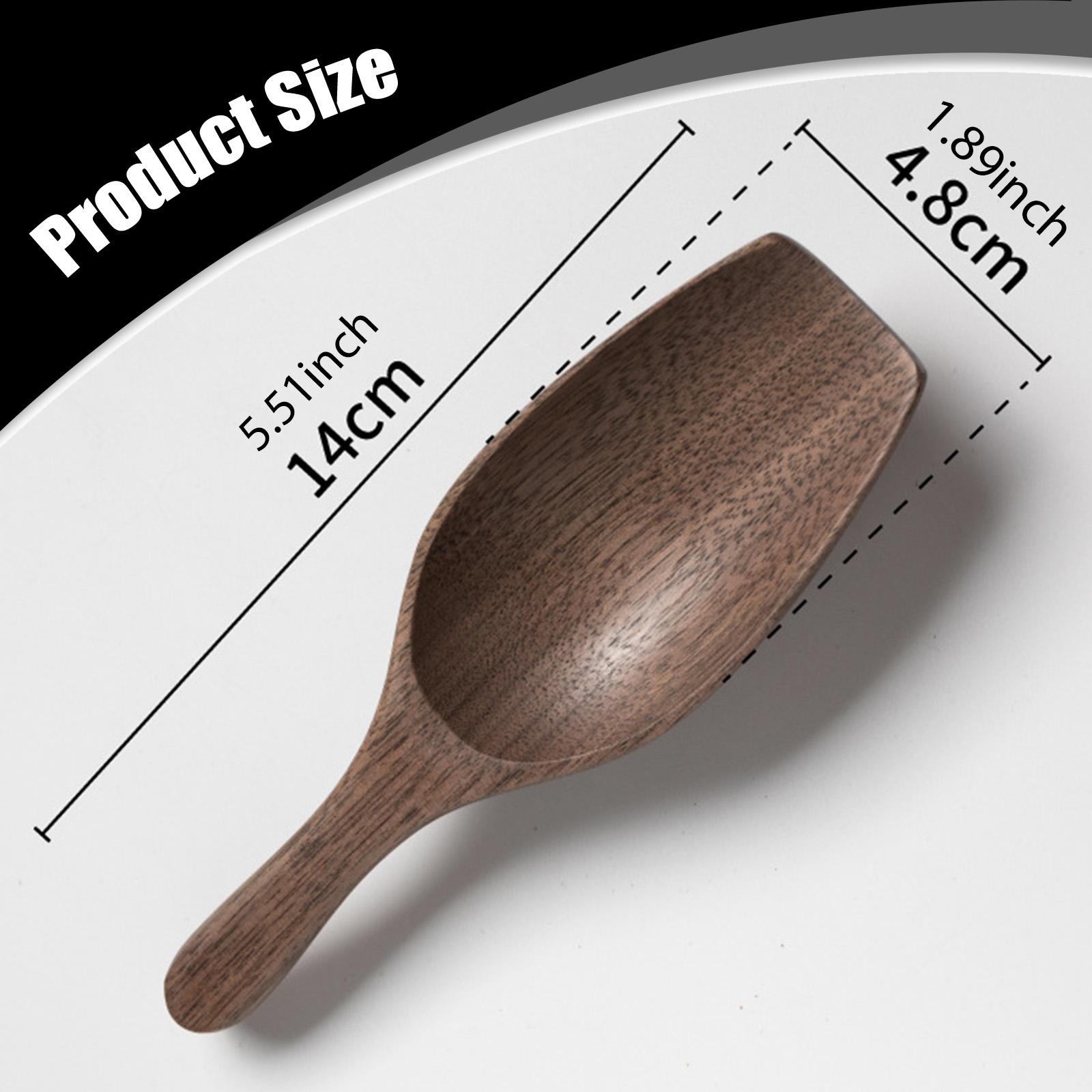 Cuillère doseuse en bois massi - Kitchen Baking Canisters avis et prix