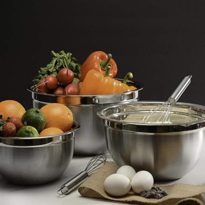Bol à salade en acier inoxydab - Bread Baking Kitchen Utensils avis et prix