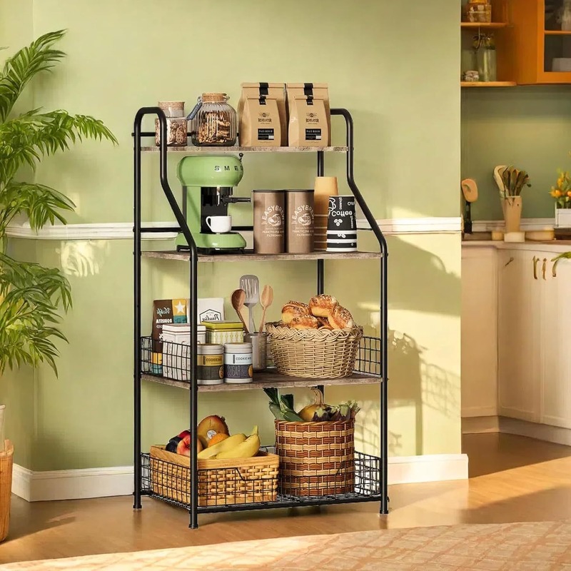 Étagère de rangement en bois e - Kitchen Baking Table avis et prix