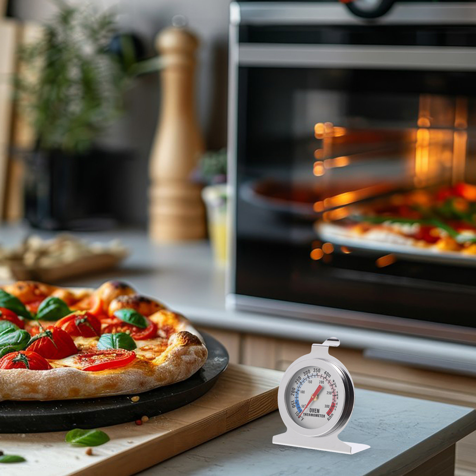 Thermomètre de four en acier i - Kitchen Baking Oven avis et prix