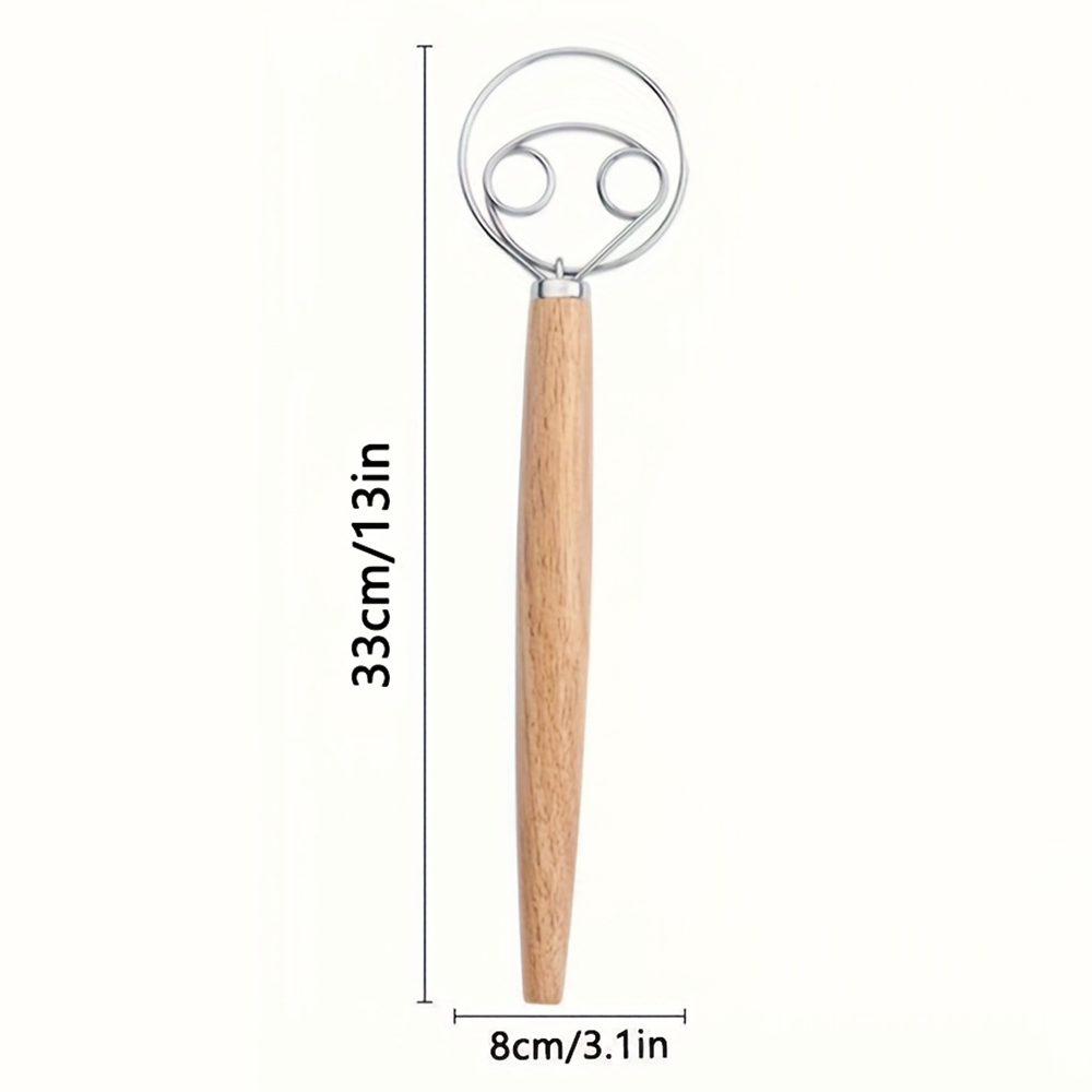 Fouet à pâte en acier inoxydab - Bread Baking Kitchen Utensils avis et prix