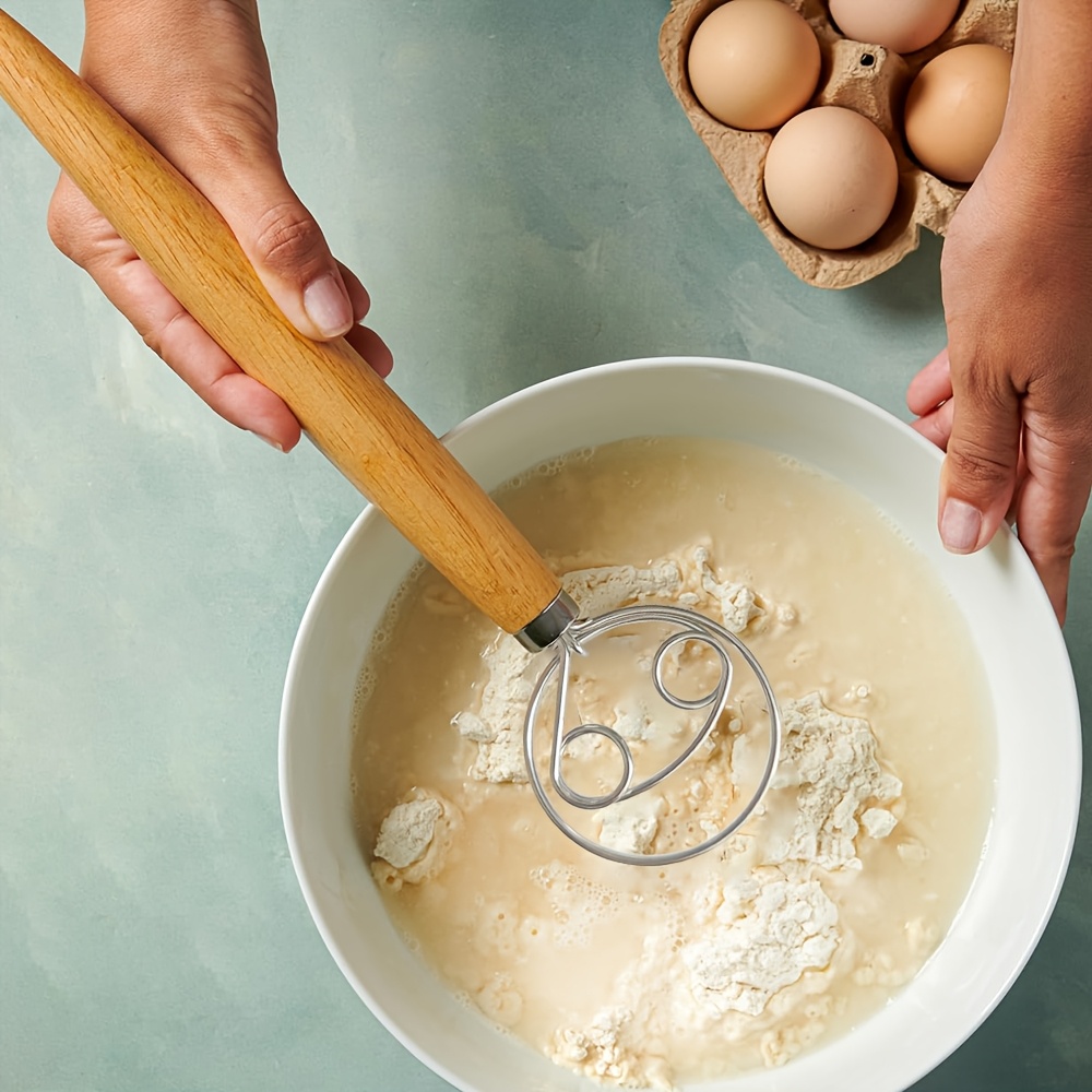 Fouet à pâte en acier inoxydab - Bread Baking Kitchen Utensils avis et prix