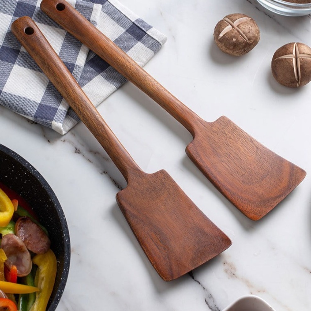 Spatule de cuisine en bois mas - Offset Spatula Set avis et prix